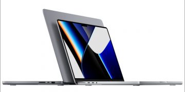 MacBook M1 Pro and Max models side by side