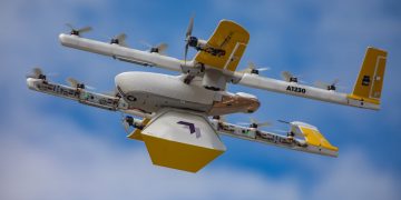 Google lost a food delivery drone when it tried to land on a power line and got incinerated