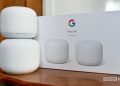 google nest wifi review next to box