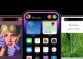 A Dynamic Island triptych on the iPhone 14 Pro