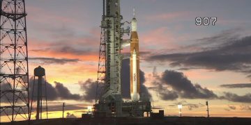 Artemis I mega rocket