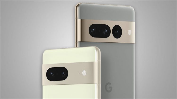 Pixel 7 in two colors