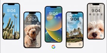 Lock screen widgets from Google apps