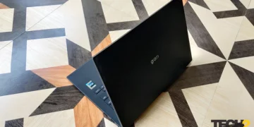 LG Gram 14 2022 14Z90Q Review Rear view