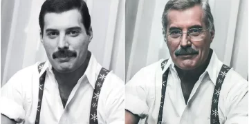 Celebs who died young AI generated - Freddie Mercury