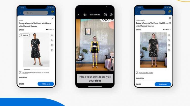Walmart launches new 'virtual try-on' feature for its iOS app