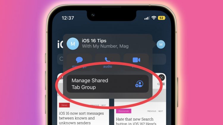 What are Safari Tab Groups and how to share them on iOS 16