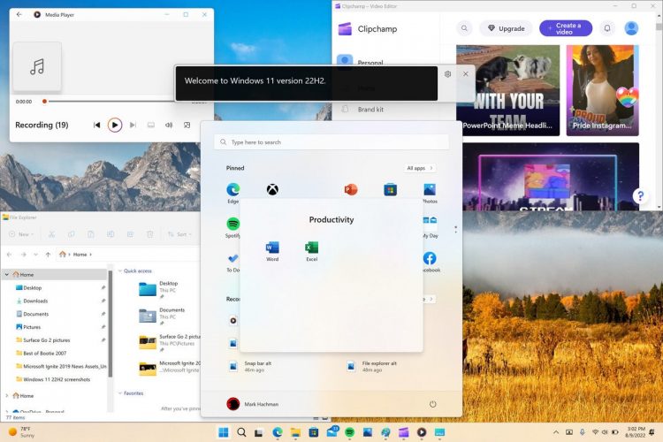 Windows 11 22H2 hero