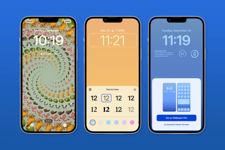 iOS 16 tips: Fix the clock and customize your lock screen
