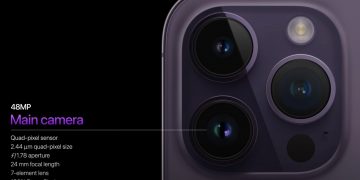 iPhone 14 Pro and Pro Max have a new 48-megapixel primary (wide) camera.