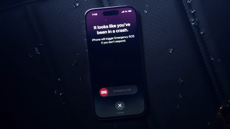 iPhone 14 crash detection put to the test in wild video with real car crash