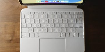 Apple’s Magic Keyboard Folio for the new iPad has a 14-key function row