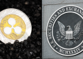 XRP logo, U.S. SEC logo