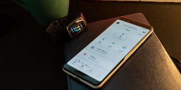 Fitbit app on Pixel 3
