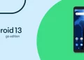Android 13 Go Edition