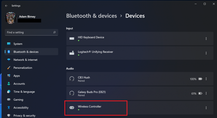bluetooth wireless controller