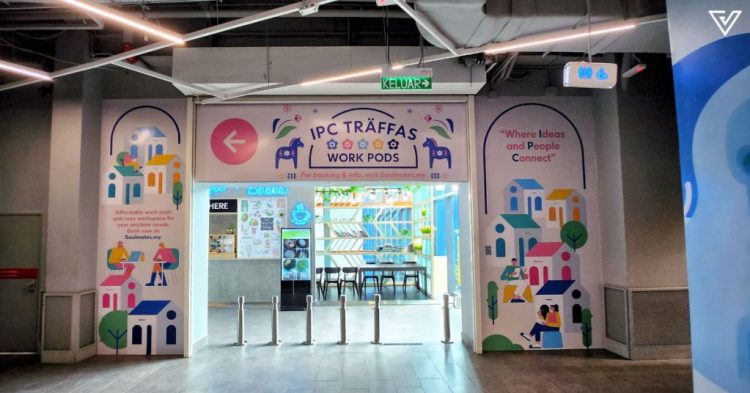 IPC Shopping Centre Traffas Work Pods private coworking spot PJ