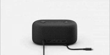Microsoft Made a Desk Speaker That’s Also a USB Type-C Hub