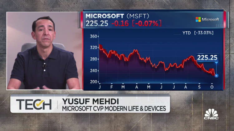 Microsoft's Yusuf Mehdi: If customers want a particular chip, we will support them