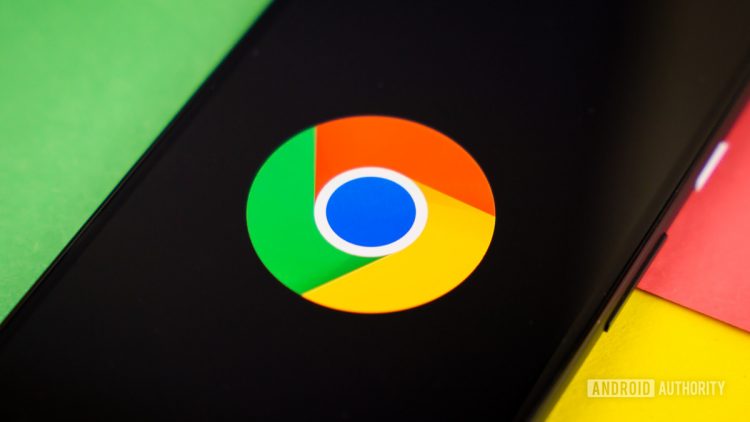 Google Chrome logo stock photo 2