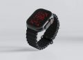 Apple Watch Ultra dark side concept.