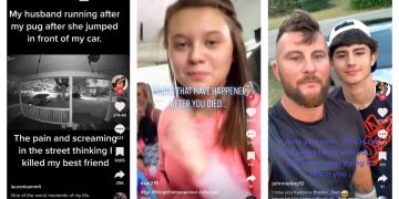 Three TikToks, all sad.