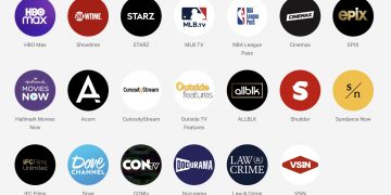 YouTube TV Standalone Networks