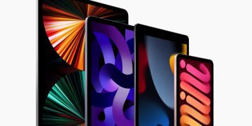 Apple's iPad lineup as of March 2022