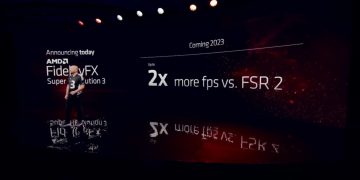 AMD teases FSR 3, arrives in 2023 to allegedly double 4K frame rates