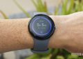 A Google Pixel Watch user checks their Sleep Score on the device.