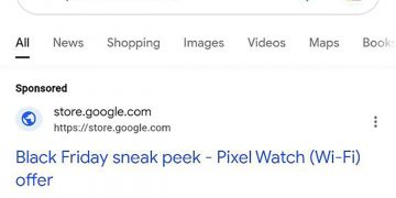 Pixel Watch Black Friday Deal