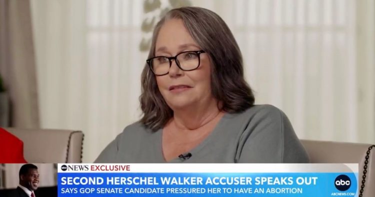 Herschel Walker's second abortion accuser speaks out on camera: "I felt threatened" (video)