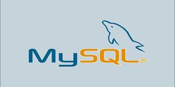 Graphic showing the MySQL logo
