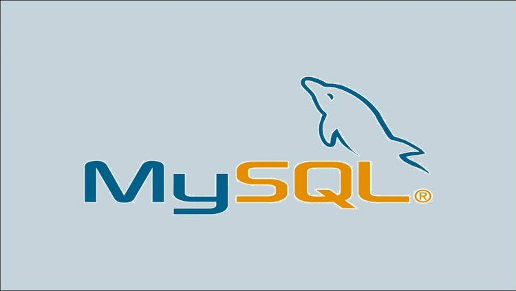 Graphic showing the MySQL logo
