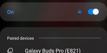Bluetooth paired devices