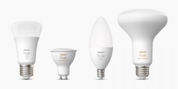 Philios Hue bulb sizes