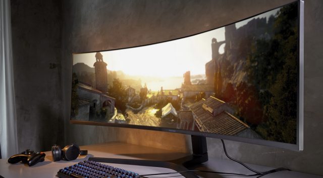 Samsung Unveils First 8K Ultrawide Gaming Monitor With DisplayPort 2.1