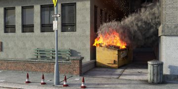 dumpster fire