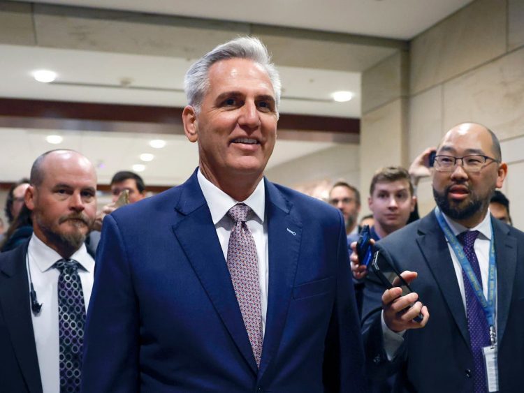 US midterm results latest: Republicans win 218 seats to take House as Kevin McCarthy wins initial GOP speaker vote