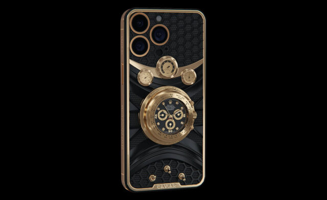 You Can Now Buy an iPhone 14 Pro With an Embedded Rolex Watch for $133K