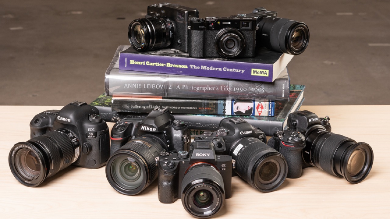 High-Tech Cameras and Lenses
